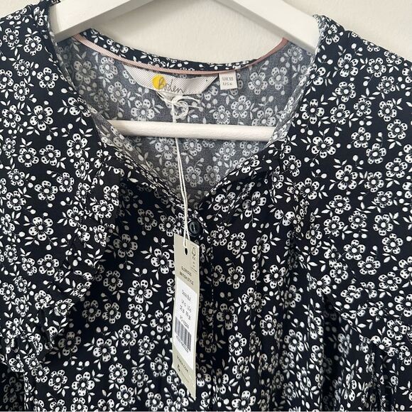 NWT Boden Long Sleeve Midi Floral Dress Size US 6 - Picture 6 of 9